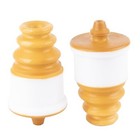 2pc Rear Axle Bump Stop Support Compatible With Fiat 500 500c Abarth Panda  