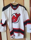 Vintage Martin Brodeur New Jersey Devils Ccm White Away Jersey Size Youth Xl