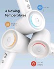 Fast Dry Ionic Hair Dryer Negative Ion Low Noise Salon Quality Blow Dryer 