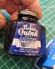 Mcm Parker Quink Permanent Blue Black Ink Bottle W box   31645 - Full - Gwjj