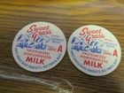 Big Timber  Mont  Sweet Grass Dairy 3 Milk Bottle Caps 56mm 1 11 16  Unused Mt