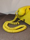      Vintage Western Electric Yellow Classic Push Button Desk Phone  Works  Rare