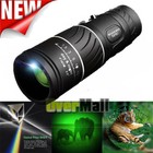  Military Day night Vision 40x60 Zoom Hd Outdoor Monocular Telescope Bak7 Prism