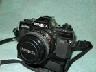 Vtg Minolta X-700 35mm Slr Film Camera With Accessories Auto Winder Perfect Mine