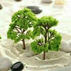 20pcs Model Trees Train Railroad Wargame Park Landscape Scenery Ho Scale 55mm