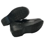 Dansko Womens Black Embossed Leather Professional Clogs Shoes Size 38