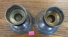 Vtg Alvin Sterling Silver Ornate Weighted 520g Candlestick Holders Set Of 2 S217