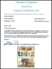 Secretariat - Ron Turcotte Hand Signed 8x10 Kentucky Derby Photo Collage   Coa