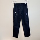 Bauer Hockey Team Pants Youth Large Black Athletic Training Warm Up Track