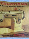 Vintage Singer Sewing Machine model  237 instructions Booklet 1965 Italy Printed