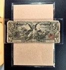 Fr  269 1896  5 Silver Certificate  educational  - Good  Vg