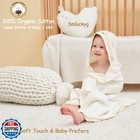 Smluckyg 6-pack Baby Hooded Towel And Washcloths Set  Premium Ultra Soft Reus