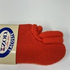 Vtg Izod For Her Footie Socks Sport Red Cushioned Low Cut 9-11 90 s