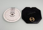 Vintage Sunstrand Concise Circular Slide Rule White W  Slip Case - Made In Japan