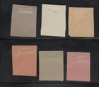 El Salvador Revenues  1916-1918 Overprints  Timbre Municipal Stamps  14 Diff 
