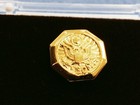 Us Federal Service 30 Years Service Lapel Pin - Gold Tone - New - G-23