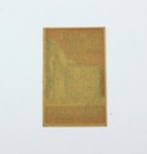 Vintage antique Un-glued Swedish Safety Matchbox Label  wizard Magic Square 