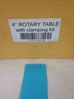 1 New 4  Vertical   Horizontal Rotary Table With Clamping Kit  Nice Set   w473 