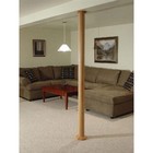96 In  X 48 In  Oak Basement Column Cover