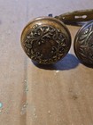 Victorian-era Door Knobs  With Decorative Brass plate