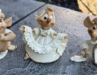 Lenox Cinderella 3 Mice Gus  Jaq   Suzy Set Of Three Figures  no Boxes 