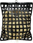 Slow Feed Hay Net For Horses 37 X 30 Inch black  2  Hole Horse Livestock Feeder