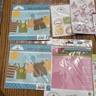 Doodlebug Design Lot Doodle-pops Jewels Sequins Jellishments Cards Envelope Etc