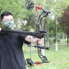 Archery Rapid Bow Shooter 6 Arrows Magazine Launcher Compound Recurve Bow Tool