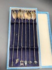 Vintage Sterling Silver Iced Tea Spoons Set Of  6 