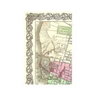 Historic City Map - Charleston South Carolina - Colton 1855 - Vintage Wall Art