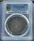 Colombia 1 Peso 1863 Scarce