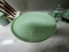 Mosser Glass Usa Vintage Style Cake Stand Jadeite Green 12 Inch