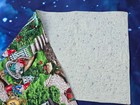 Handmade Quilted Table Runner Gnomes Flowers Summer Musical Instruments Garden B