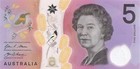 Australia 5 Dollars  2016  - Qeii parliament Houses p62a  B230a Unc