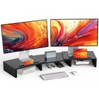 Loryergo Dual Monitor Stand For Desk  Monitor Stand With 2 Slots For -  Vintage