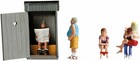 Noch 36560 Toilet Stories N Scale Figures