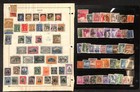Chile Stamp Collection On 5 Scott International Pages  1853-1920  bc 