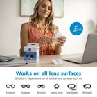 Zeiss Gentle And Thorough Cleaning Eyeglass Lens Cleaner Wipes  100 Count