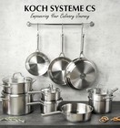 Stainless Steel Cookware Set 17 Piece  Professional 18 10 Stianless Steel Pots A