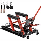 Steel Hydraulic Motorcycle Atv Lift Jack Hoist Stand 1500 Lbs Dirt Street Bike