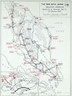 West Point Wwii Map Japan Advance Malayan Campaign Battles Jitra Muar Singapore