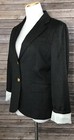 J  Crew Factory Women   s Classic Wool Blend Charcoal Blazerjacket Career Work 4