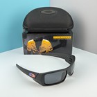 Oakley Gascan Oo9014 Usa Flag Black Frame Black Lens Sunglasses New W  Box