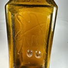 Doyle s 1872 Hop Bitters Amber Bottle Scarce Version Stem Left Curve