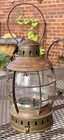 Old Brass Perkins Nautical Marine Lantern With Perko Glass Globe No Chips  Craks