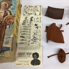 Louis Marx Chief Cherokee Movable Indian Figure Parts And Lots Of Accessories 