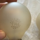 2 Pcs 3  Round 25w Bulbs For  antique Vintage Lighting   ge Mazda 