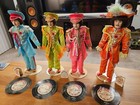 Rare 1987 Beatles Sgt  Pepper Porcelain Dolls-all Original Packaging- Superb