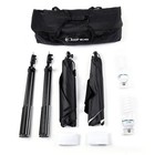 2pcs Softbox Stand Photography Photo Set 135w Bulb Single Head Studio Light Kit