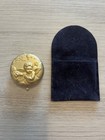 Vintage Estee Lauder Translucent Pressed Powder Lucidity Gold Angel Cherub Rare